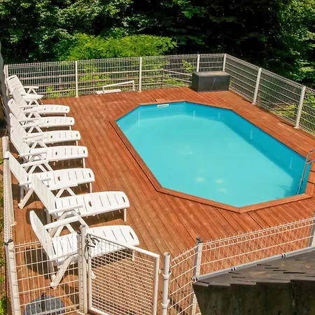 Chalet 170m2 Avec Clim- Piscine Privee - Jacuzzi - 5 - 8 Lits - 12 Pers Max - 20 Min D'aurillac Boisset (Cantal)