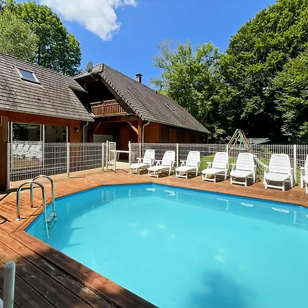 170m2 Avec Clim- Piscine Privee - Jacuzzi - 5 - 8 Lits - 12 Pers Max - 20 Min D'aurillac